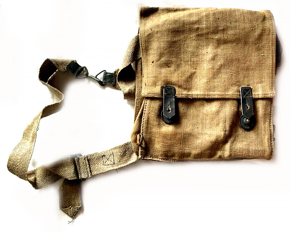 Italian gas mask bag