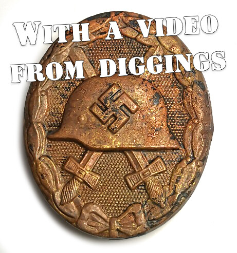 Black wound badge / from Stalingrad