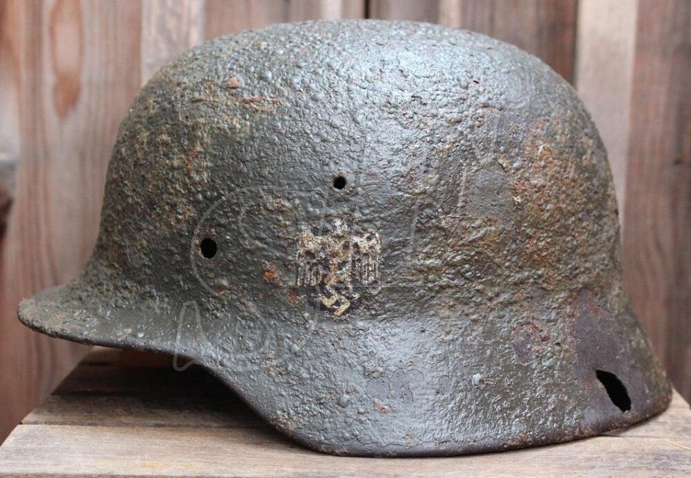 German helmet M35 / Stalingrad region