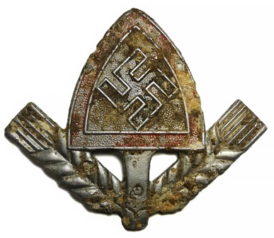 RAD cap badge / from Stalingrad