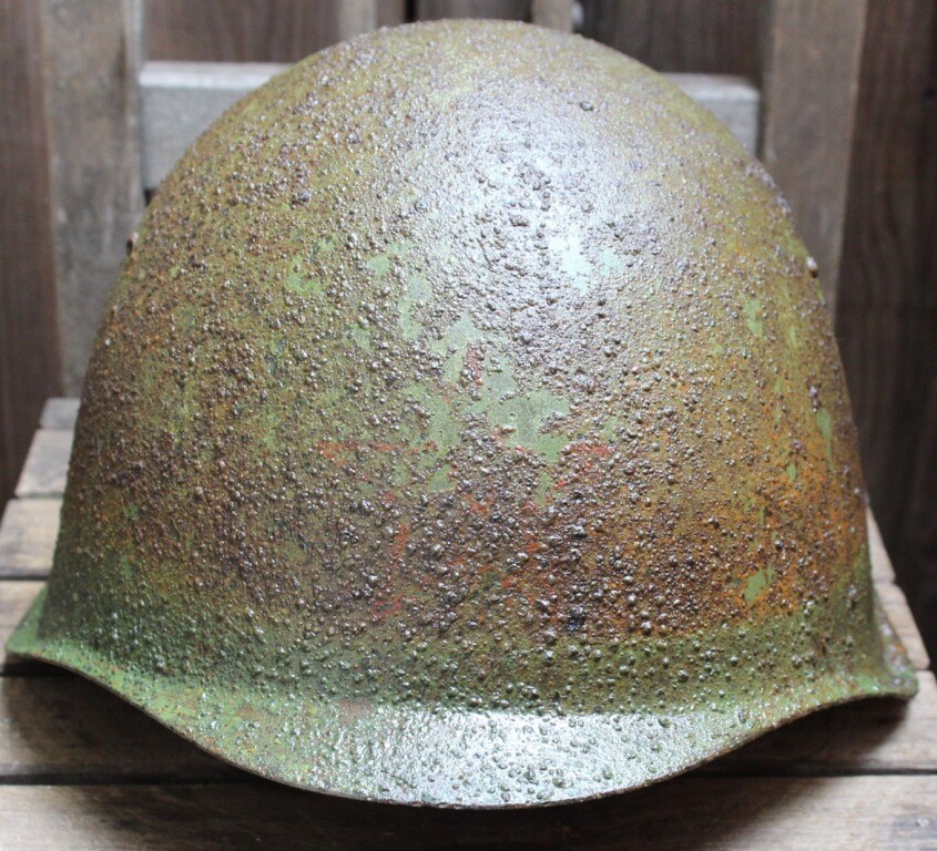 Soviet helmet SSh39 / from Smolensk