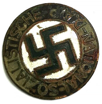 NSDAP Party Badge / from Stalingrad