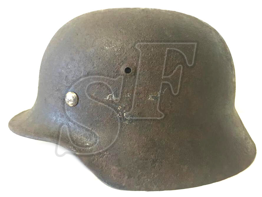 Luftwaffe helmet М35 / from Stalingrad