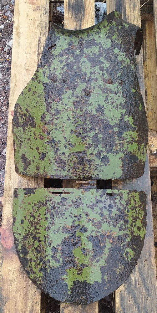 Soviet Steel Bib CN-42 / from Smolensk