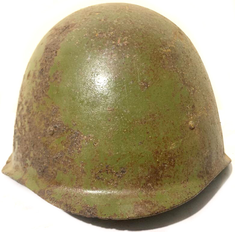 Soviet helmet SSh40 / from Stalingrad