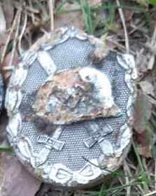Silver Wound Badge / from Belarus