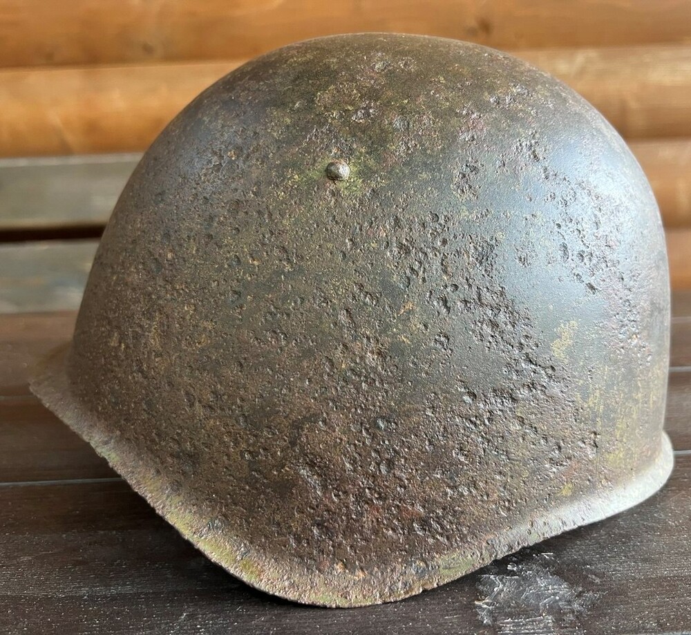 Soviet helmet SSh39/ from Stalingrad