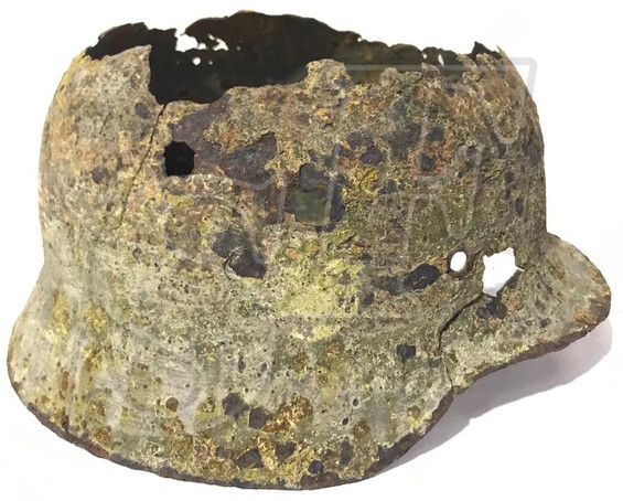 German helmet М35 / from Moscow
