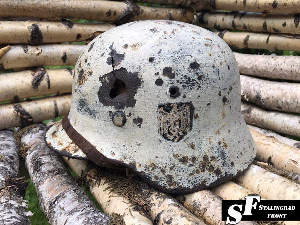 Steel helmet M35 Winter camo
