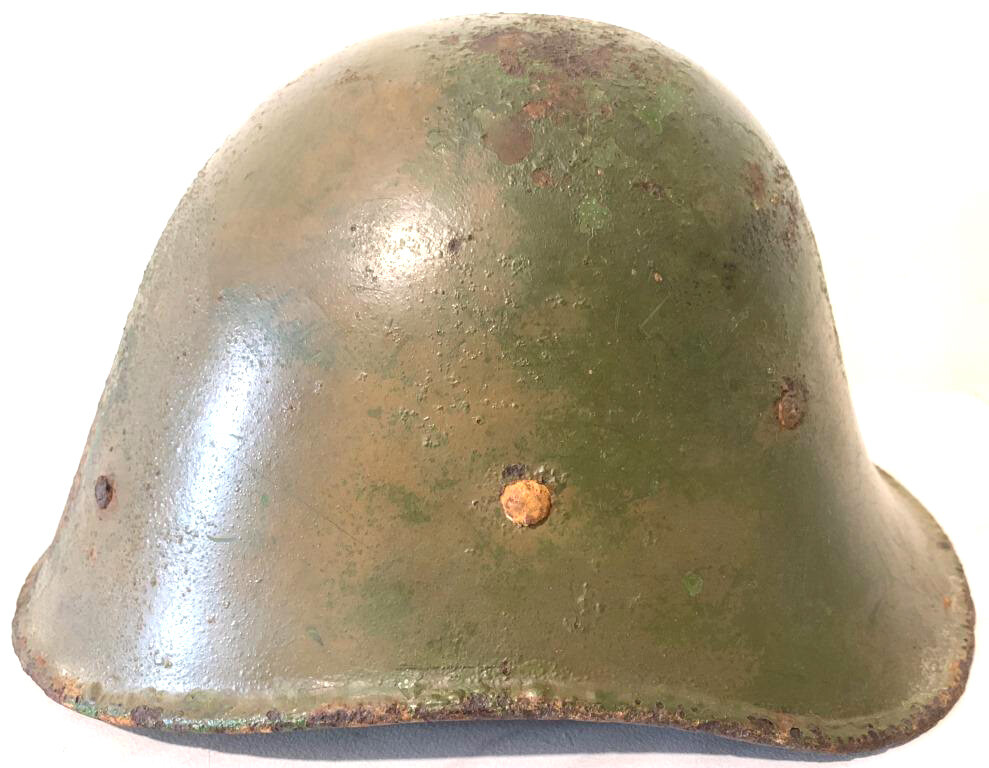 Romanian helmet / from Stalingrad