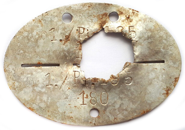 German dogtag of Sapper / from Stalingrad