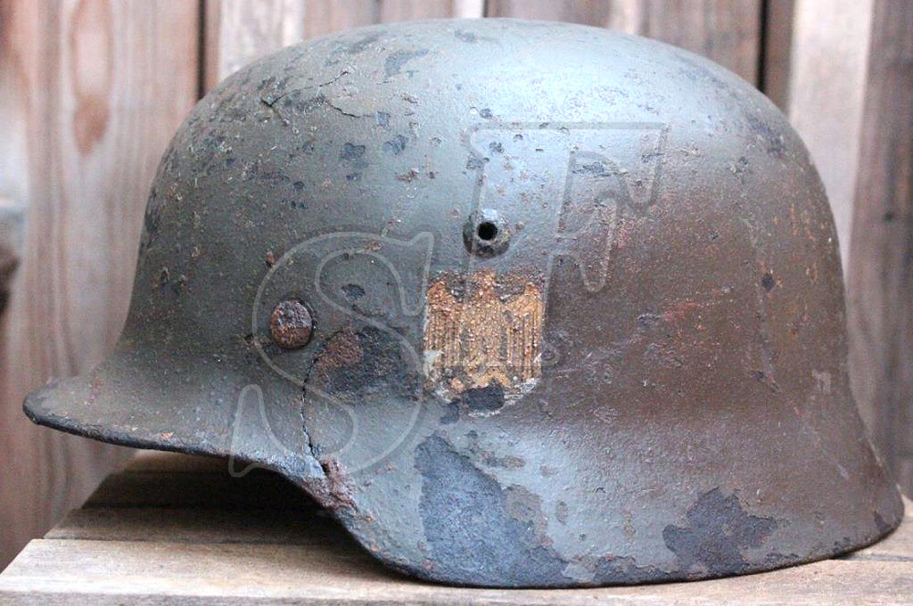 German helmet M35 “Double decal” / Stalingrad