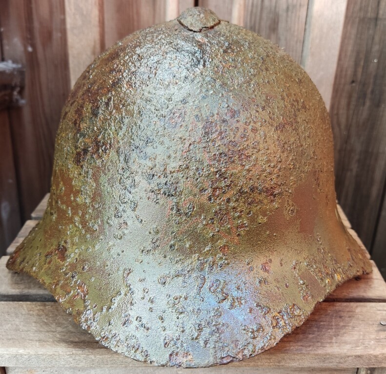 Soviet helmet SSh36 / from Smolensk