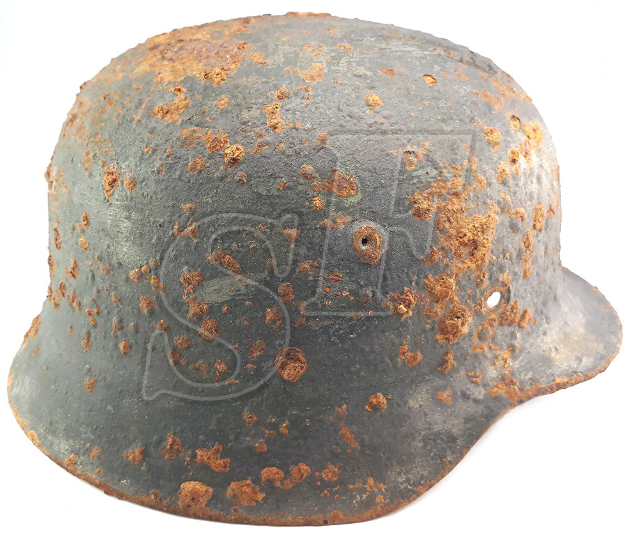 German helmet М35 / from Sevastopol