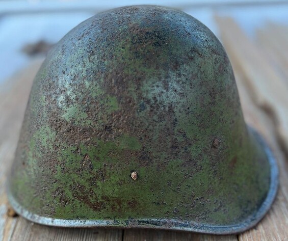 Romanian helmet / from Stalingrad