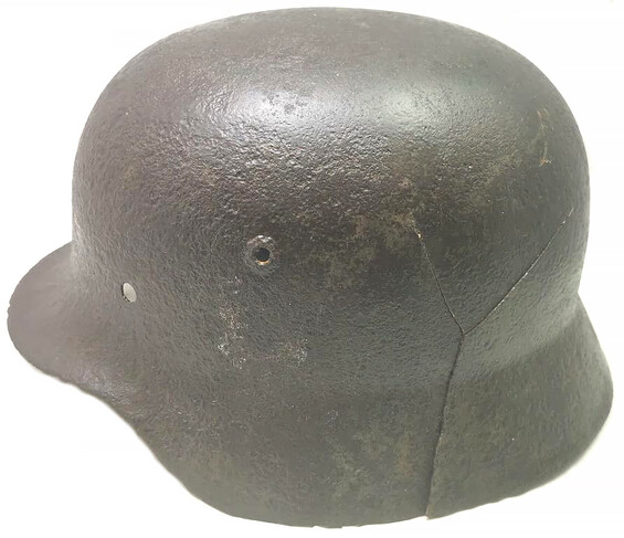 German helmet M35 / from Kursk