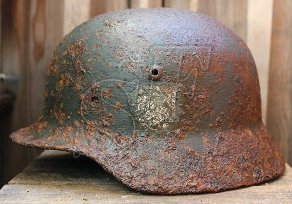 German helmet M35 from Stalingrad