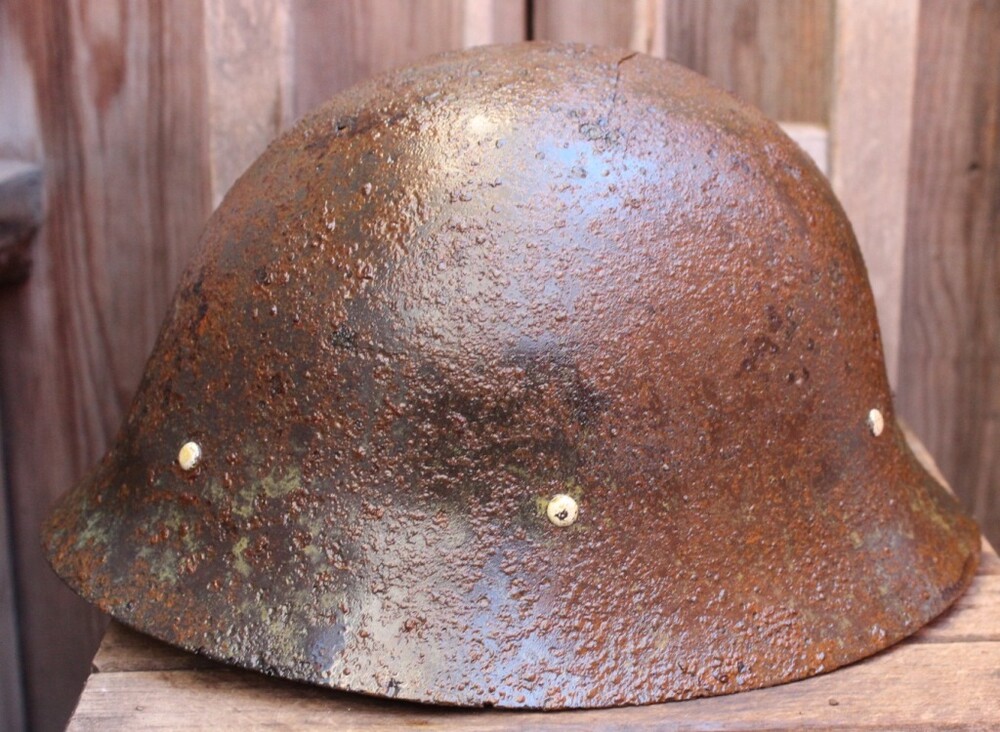 Swedish helmet / from Karelia