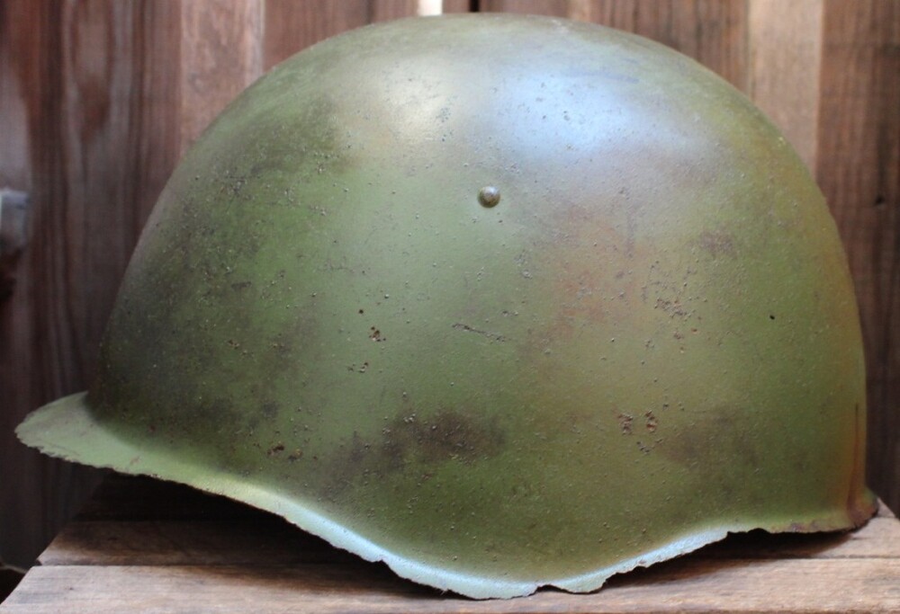 Soviet helmet SSh39 / from Karelia