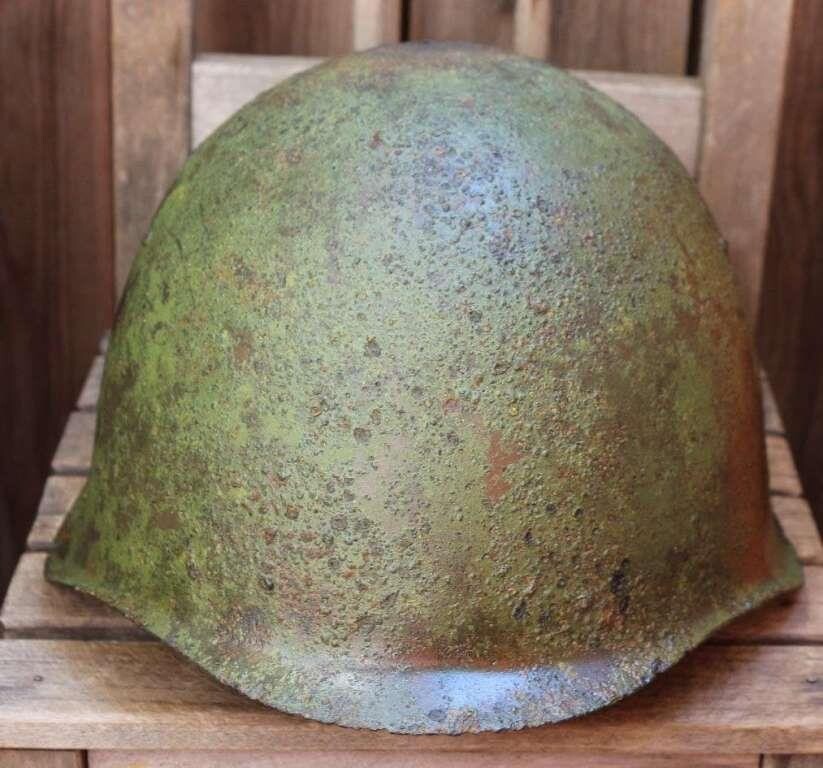 Soviet helmet SSh39 / from Stalingrad