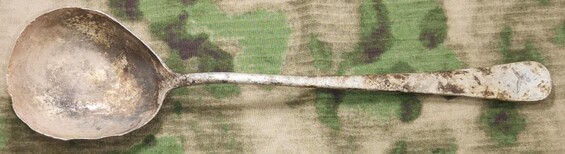 Luftwaffe serving spoon / from Novgorod