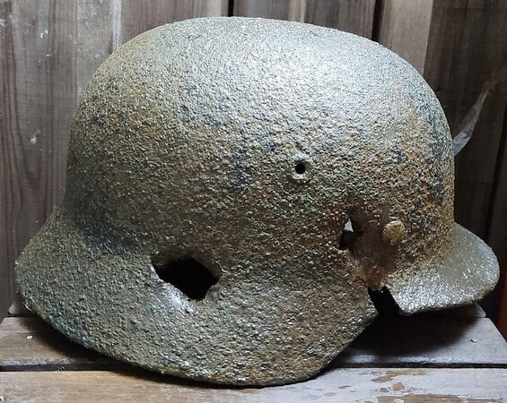German helmet M40 / from Orel