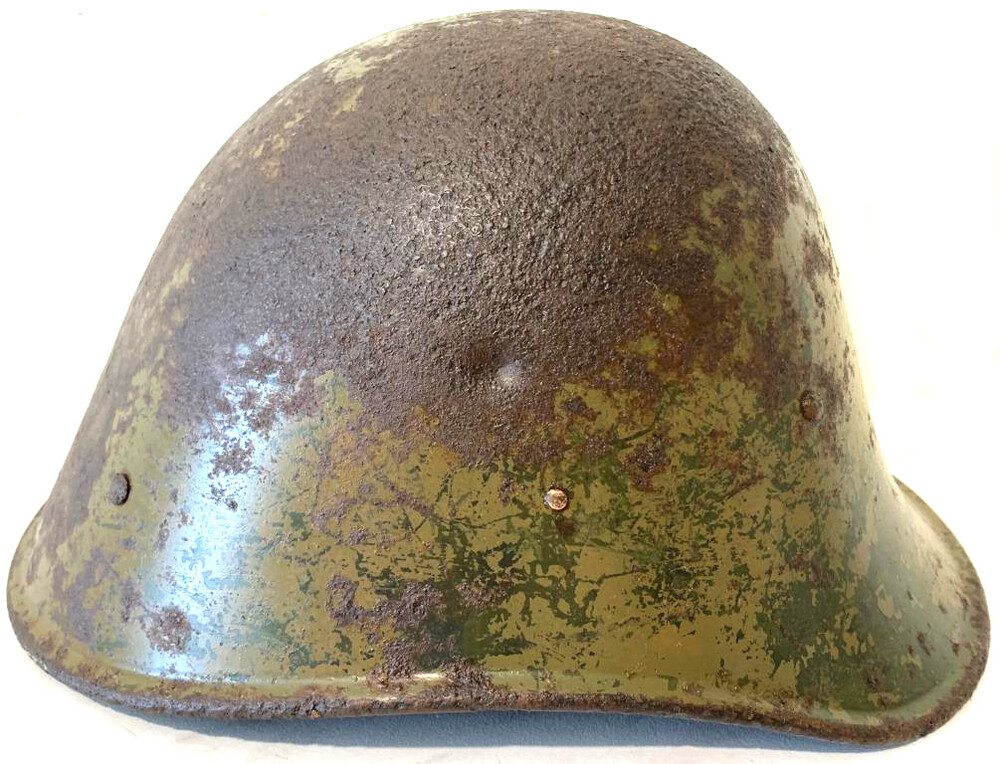 Romanian helmet / from Stalingrad