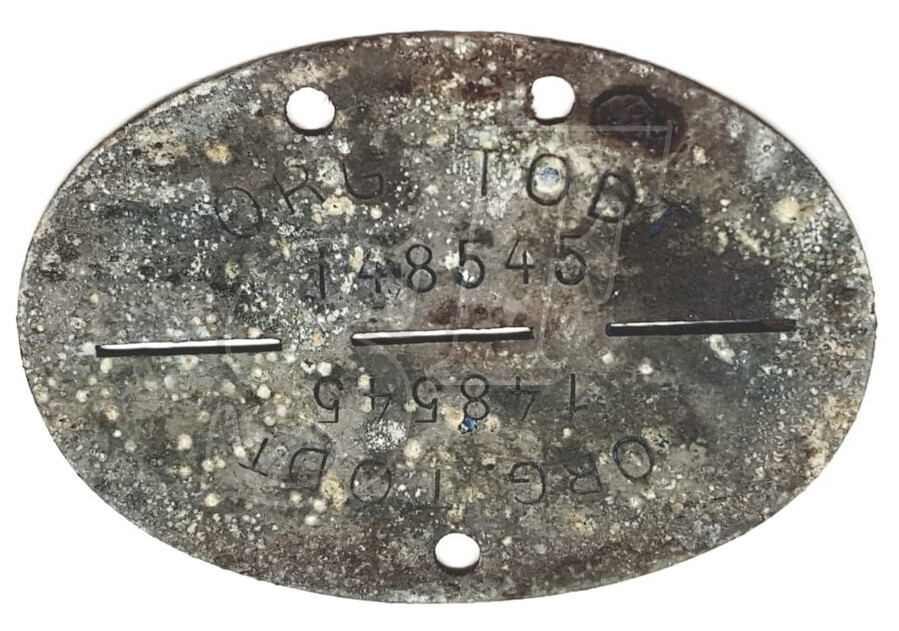 Dog tag ORG TODT / Stalingrad