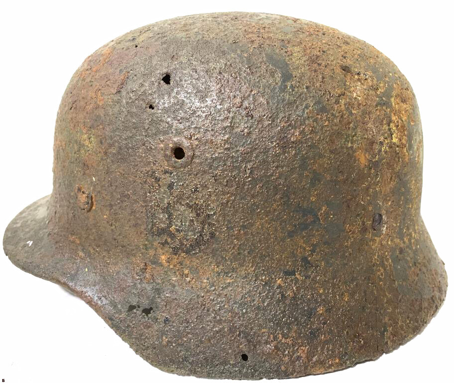 German helmet M40 / from Belarus