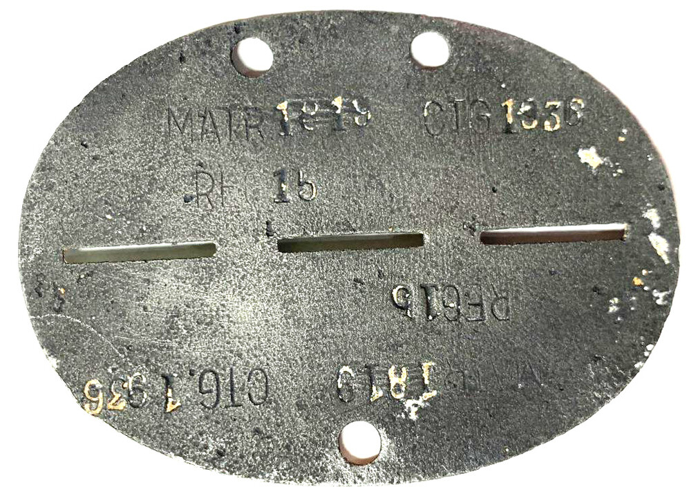 Romania Dogtag / from Stalingrad