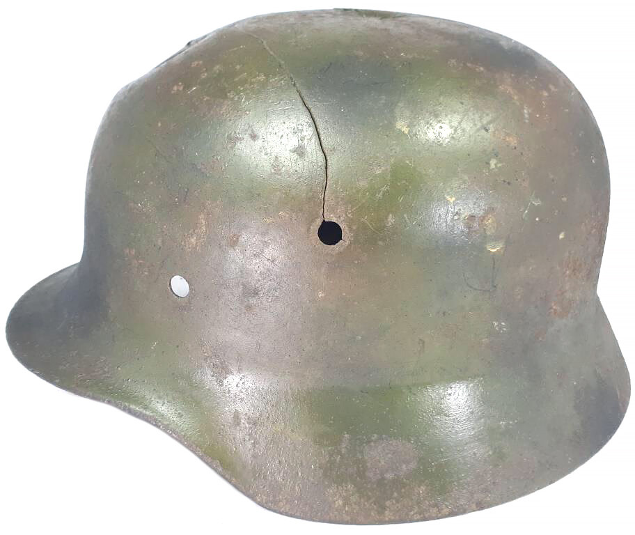 German helmet M35 / from Kursk