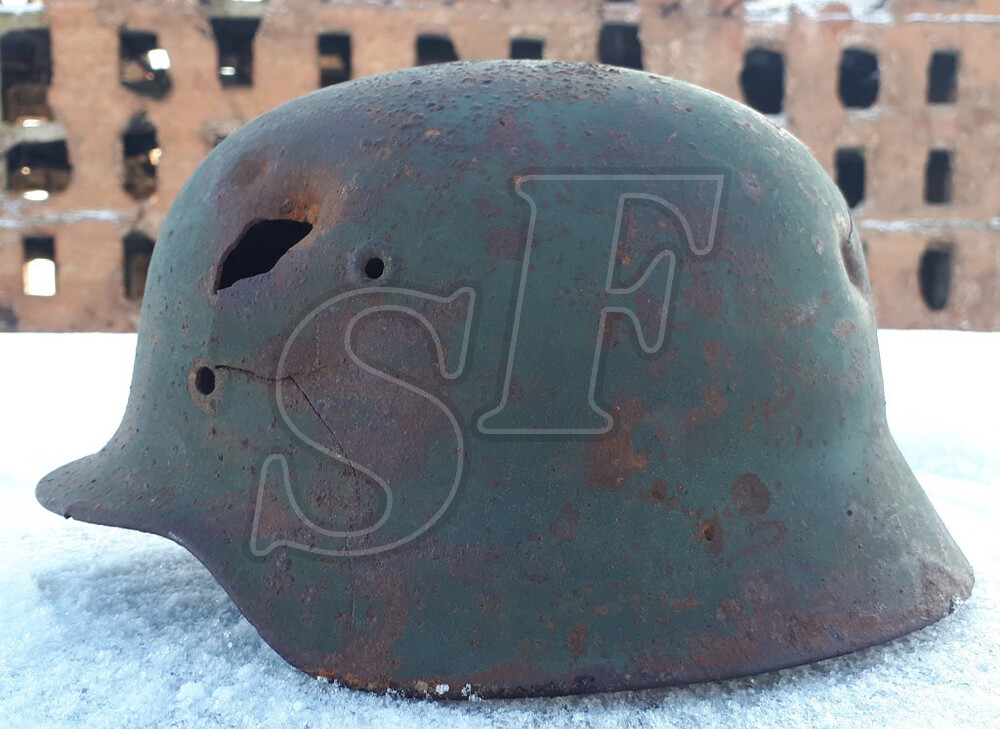 Helmet М40 / from Stalingrad