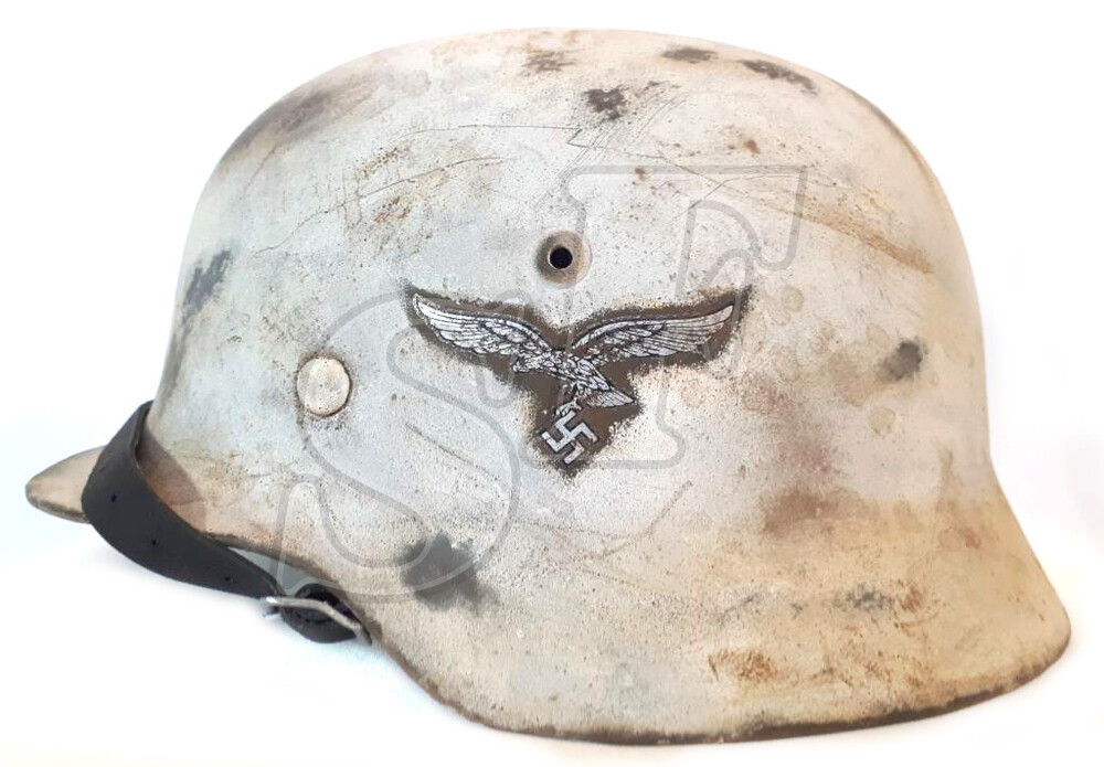 German helmet Luftwaffe / Restoration