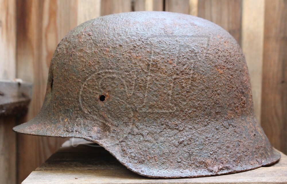 German helmet M42 from Koenigsberg