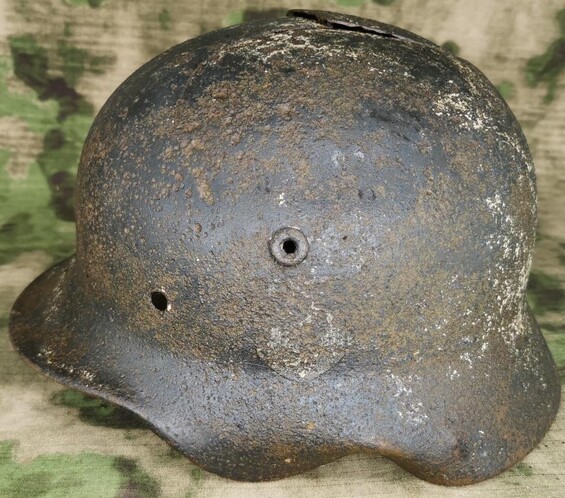 German helmet M40 / from Novgorod