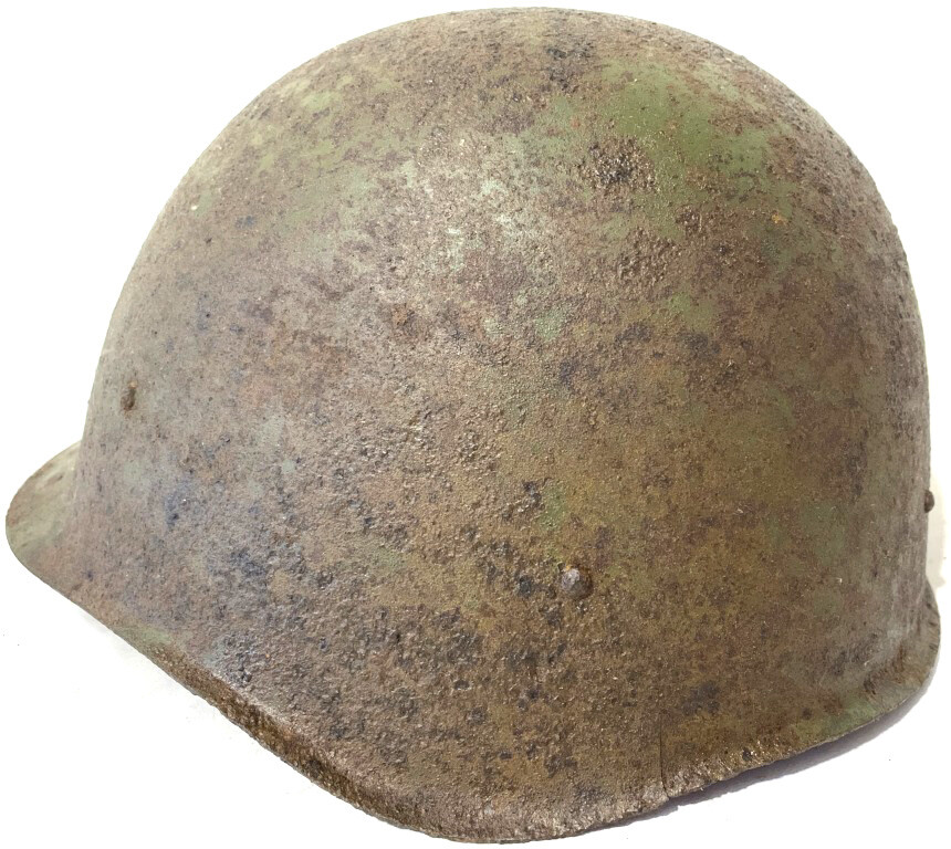 Soviet helmet SSh40 / from Stalingrad