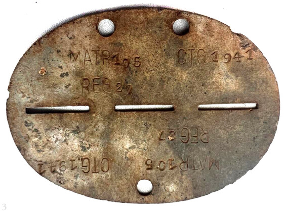 Romanian dogtag / from Stalingrad
