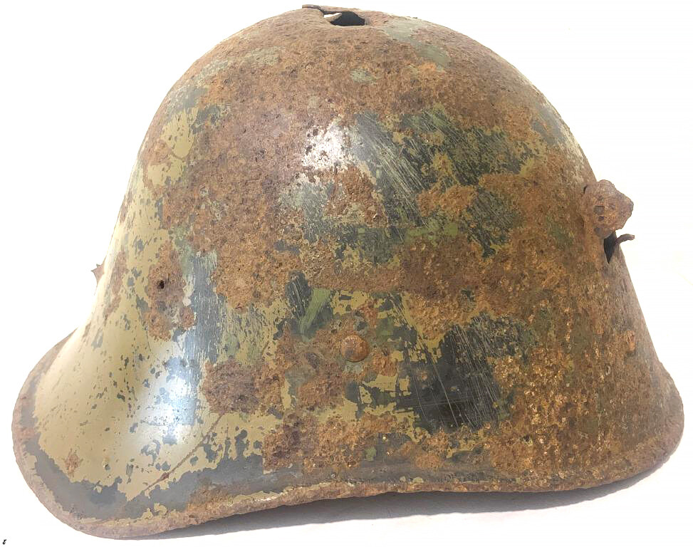 Romanian helmet / from Stalingrad
