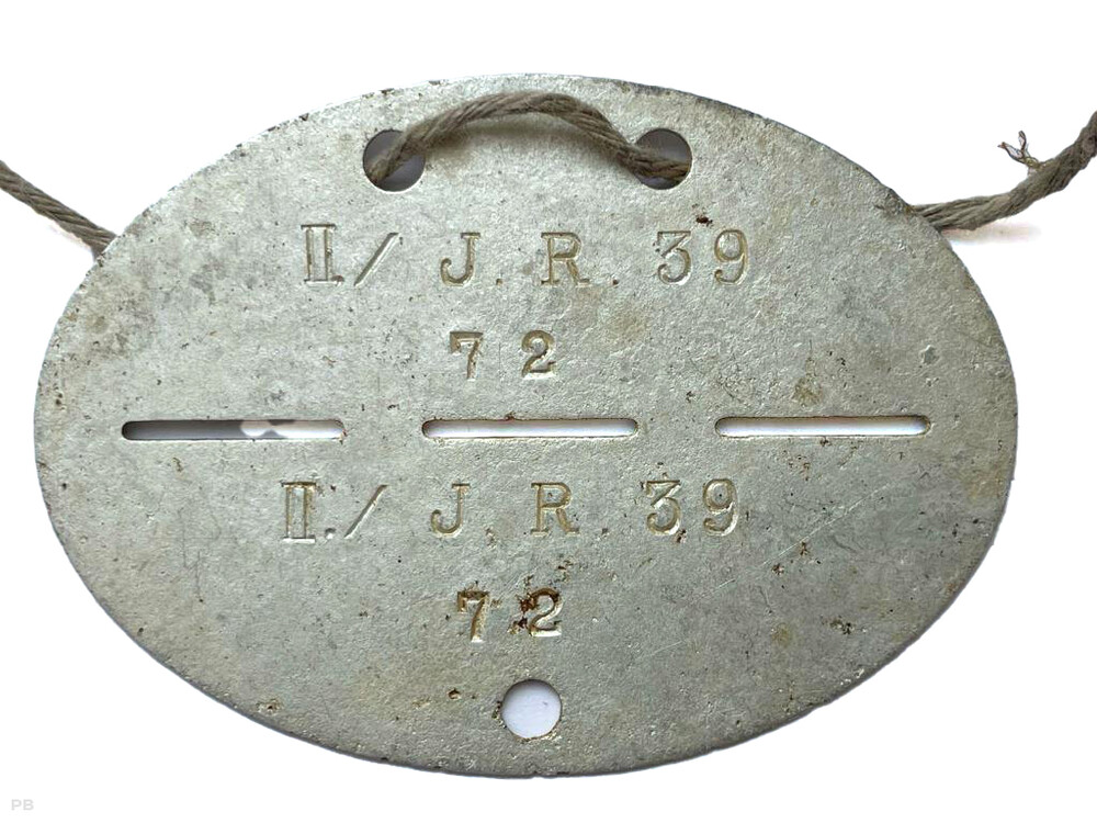 German II / J.R.39 / from Demyansk