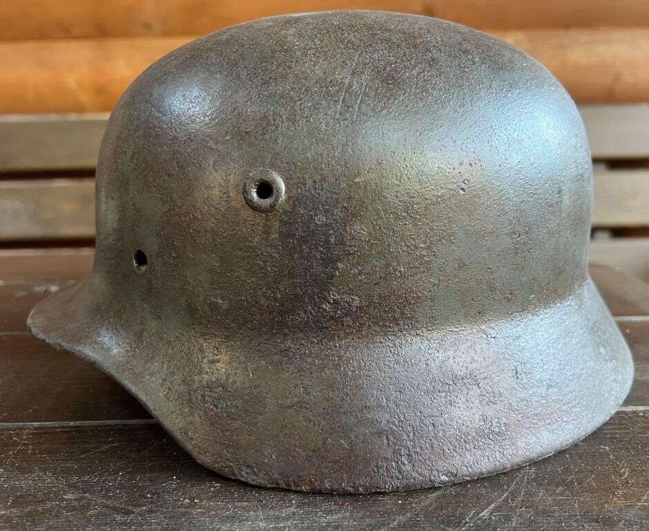 German helmet M40 / from Stalingrad
