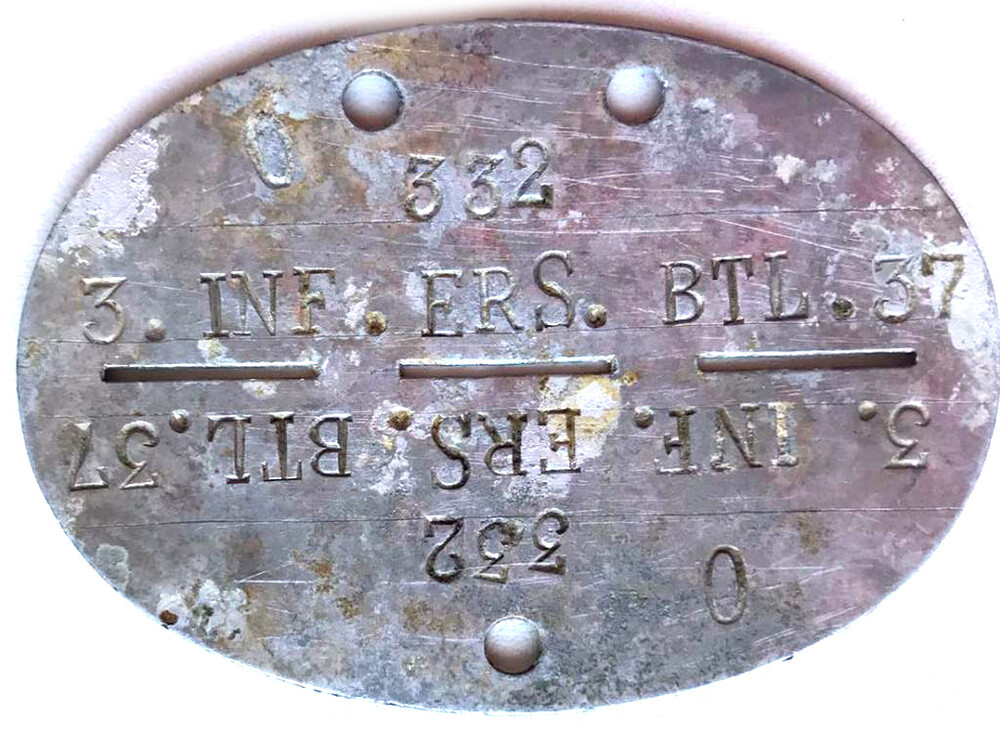 German dogtag / from Stalingrad