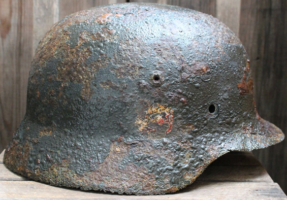 Wehrmacht helmet M35 DD / from Kaluga