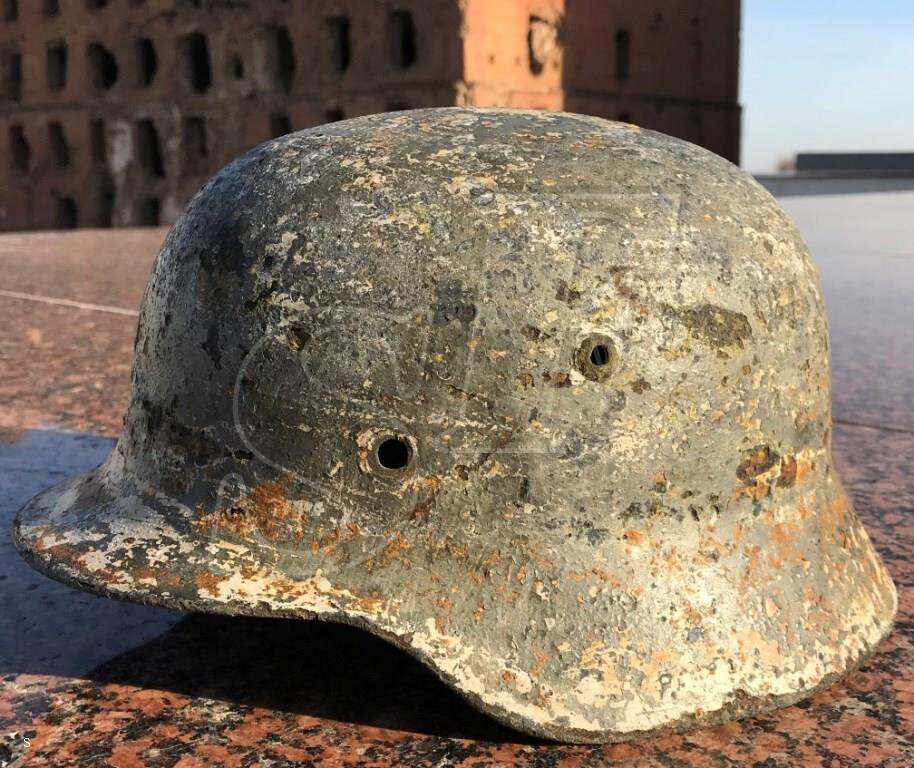 German helmet M35 “Winter camouflage” / Stalingrad