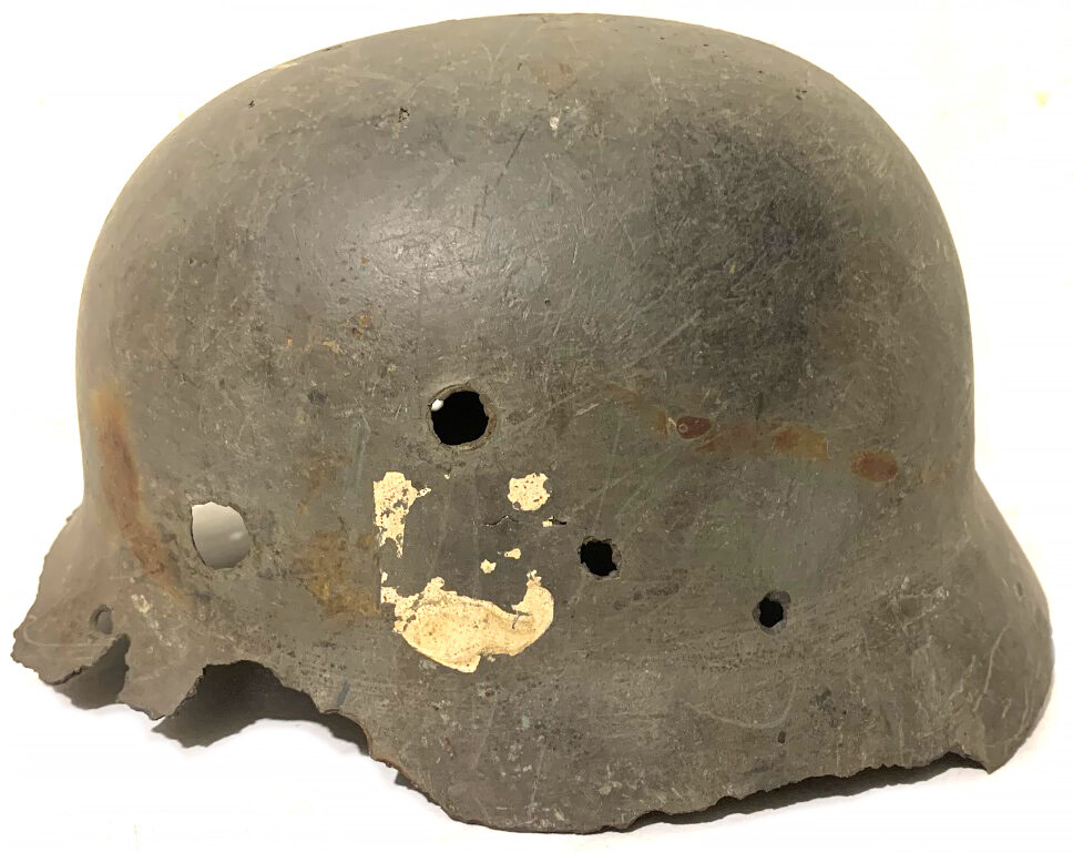 German helmet M35 / from Novgorod