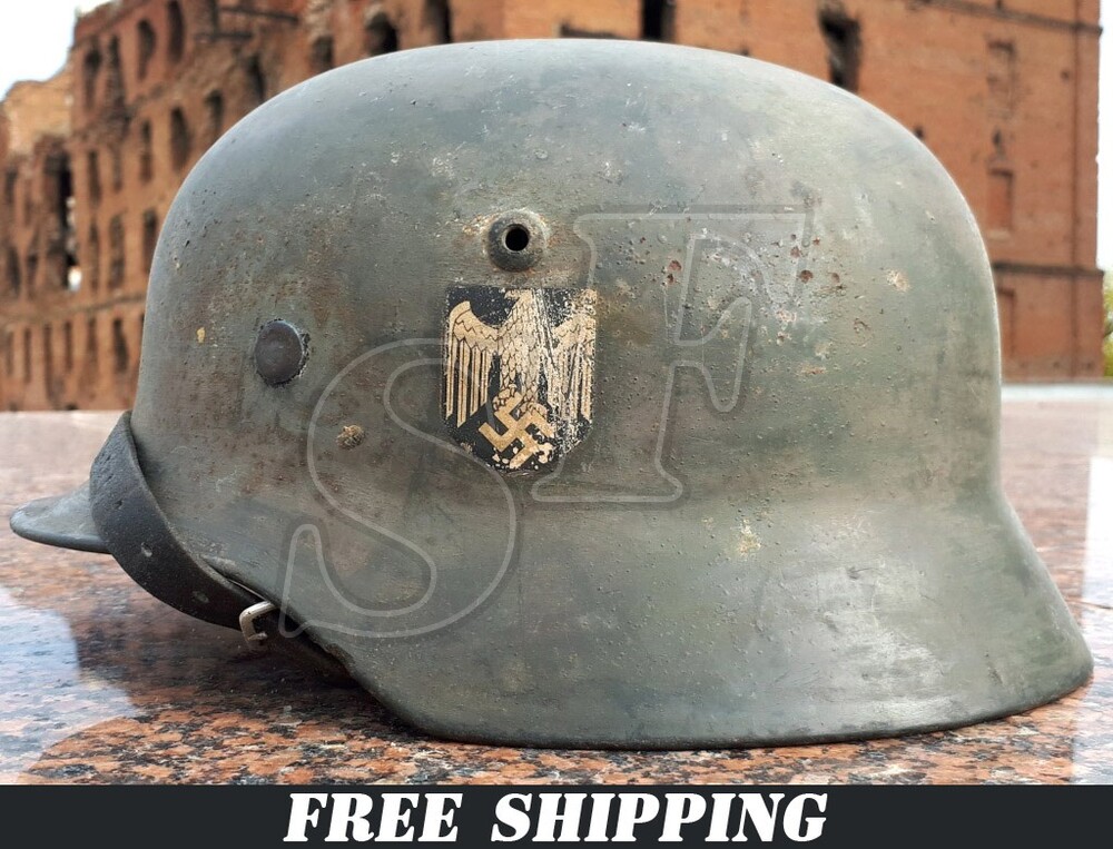 German helmet M35 / Stalingrad region