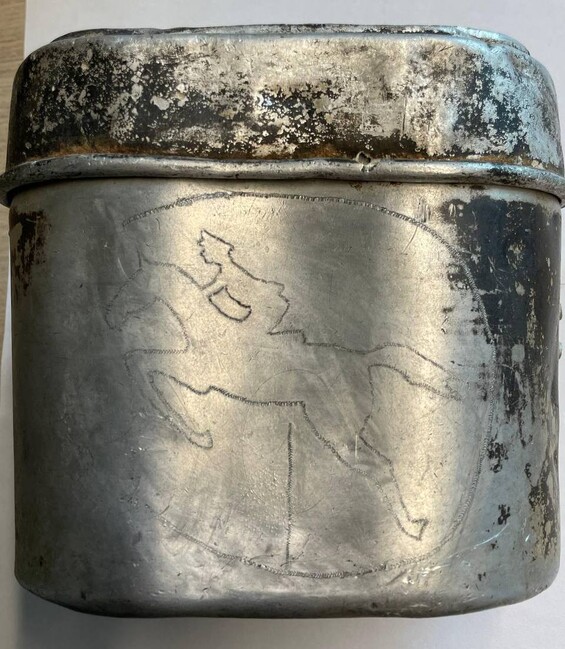 Mess tin 24th Panzer division