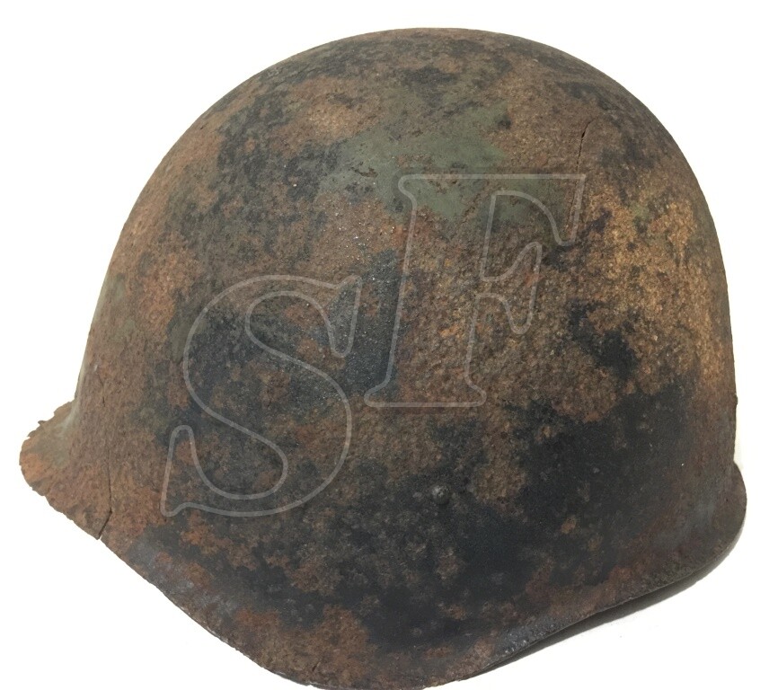 Soviet helmet SSH40 / from Demyansk