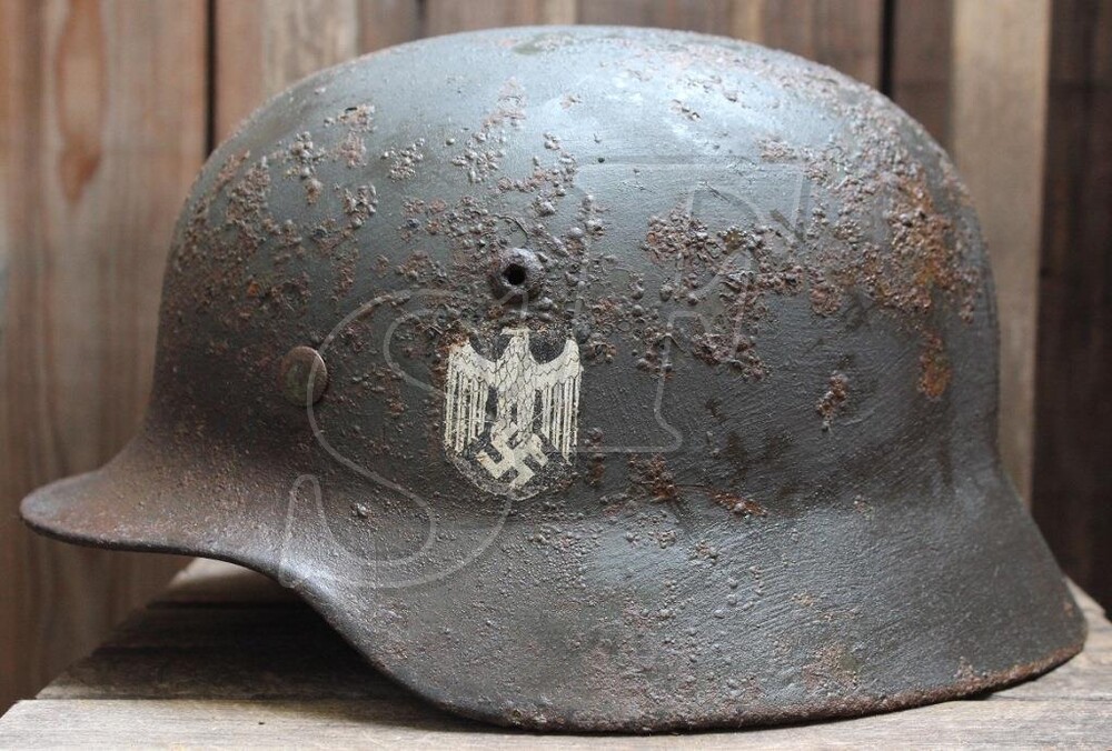 German helmet М40 from Smolensk