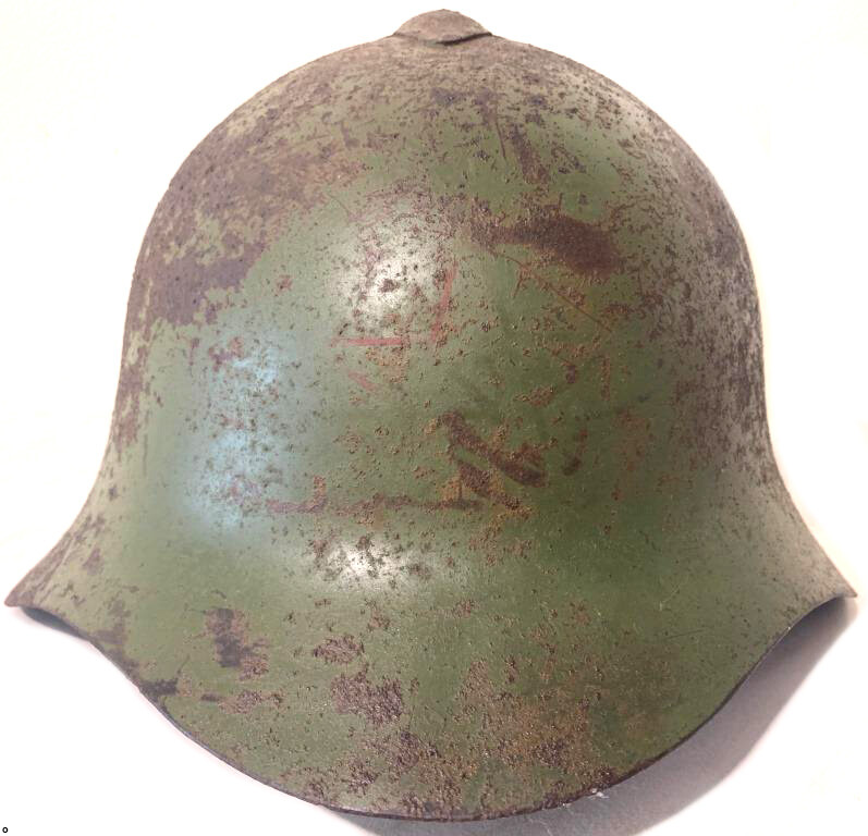 Soviet helmet SSh36 / from Stalingrad