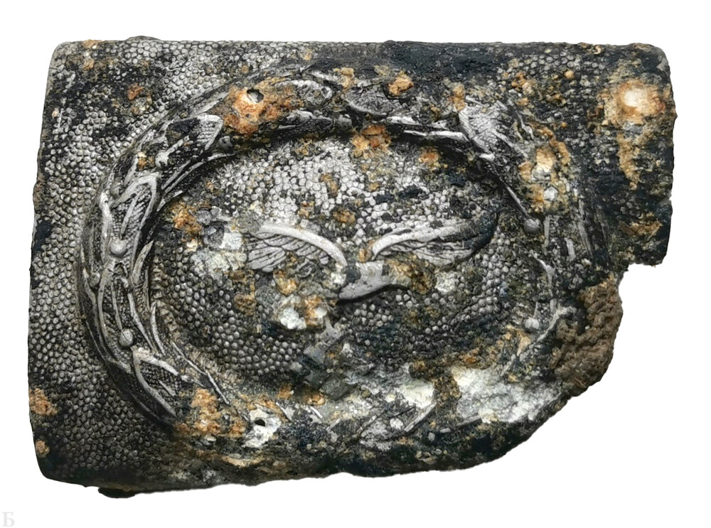 Luftwaffe belt buckle / from Pskov